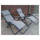 Pair of Zero Gravity Lounge Chairs