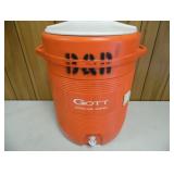 Gott 10 Gal. Orange Water Cooler