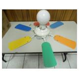 Working Suspended Ceiling Fan