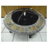 Stone Fire Pit Grill