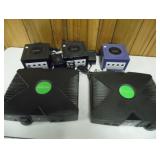 Group of Video Game Systems