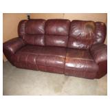 Ashley Furniture Leather Reclining Sofa