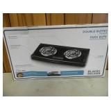 New Black & Decker Double Burner 