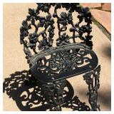 Antique Cast Iron Garden Bench and Seat - Low Reserve Met - Ending Soon!!!