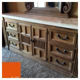 Heritage Drexler Travertine Dresser