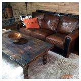 Leather Sofa