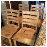 Distressed Pine Bar Stools