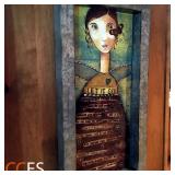 Metal Framed Let It Go Art