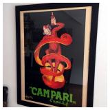 Framed Vintage Poster