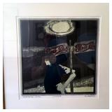 Byron Burford Girl with Pepsi Signs Artist Proof 1967