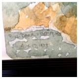 Bill Darr Original Watercolor Signed
