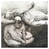 Jim Monson We Have Seen Strange Things Today, 1966 Original Etching