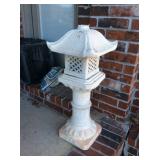 Concrete decorative lantern