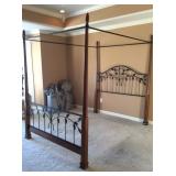 Queen Canopy bed frame