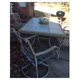 Patio dining table/chairs