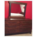 Dresser and Mirror