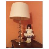 Lamp and doll