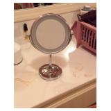 Lighted Magnifying Mirror