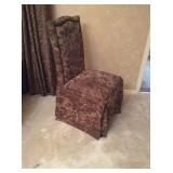 Upholstered side chair