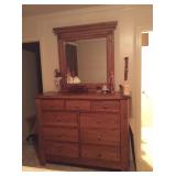 Dresser and Mirror