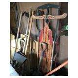 Carport assorted items
