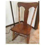 Antique Wood Rocker