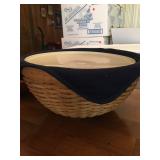 Basket and bowl set
