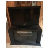 Flat Screen TV and Stand