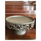 Decorative cake display base