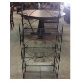 Metal Outdoor Plant Shelf