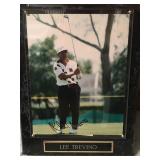 Autographed picture, golf