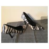Zebra print shoes