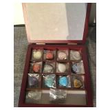 Jewelry stones and chains