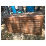 Deck chest, rear view