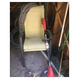 Patio metal/mesh chair