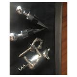 Wine bottle stoppers/cork screws