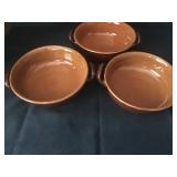 Terra Cotta small casserole dishes