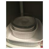 Assorted casserole dishes