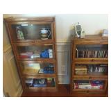 Book cases w/glass panels