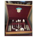 Silver plated flatware