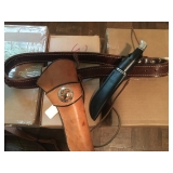 Holster with knife case