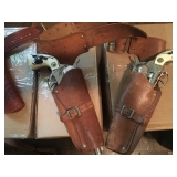 Leather double holster