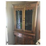 Corner China hutch