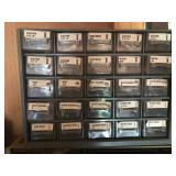 Screws, nuts, and bolts in case