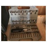 Tool set wit case