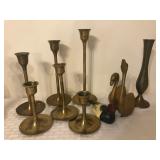 Bronze Candleholders 