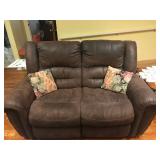 Brown Loveseat