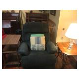 Dark Turquoise Recliner