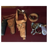 leather holster/western