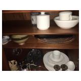 assorted dishes